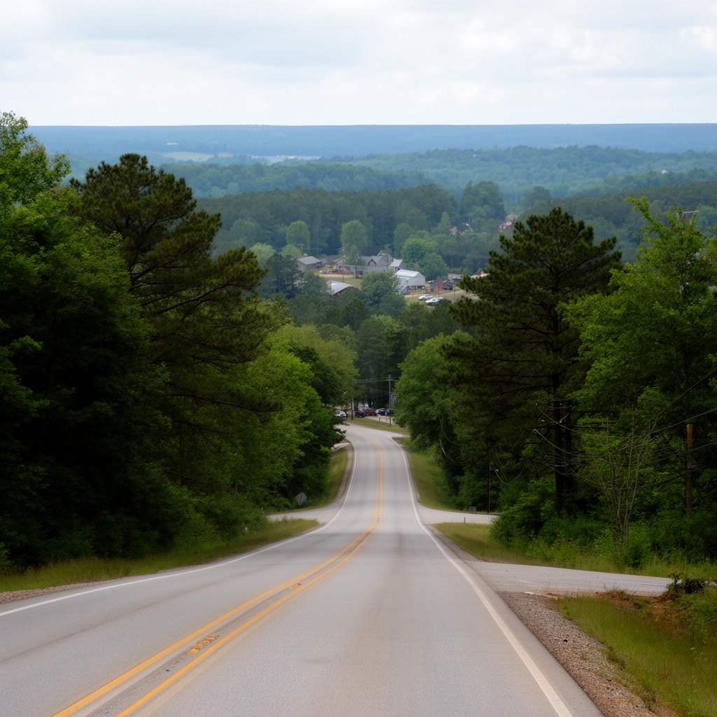 AI-generated illustration of Georgia State Route 41