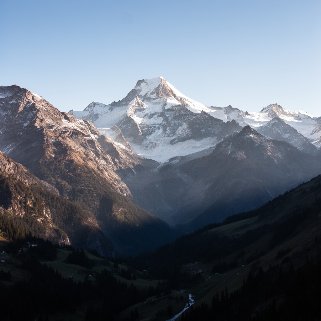 AI-generated illustration of Alps