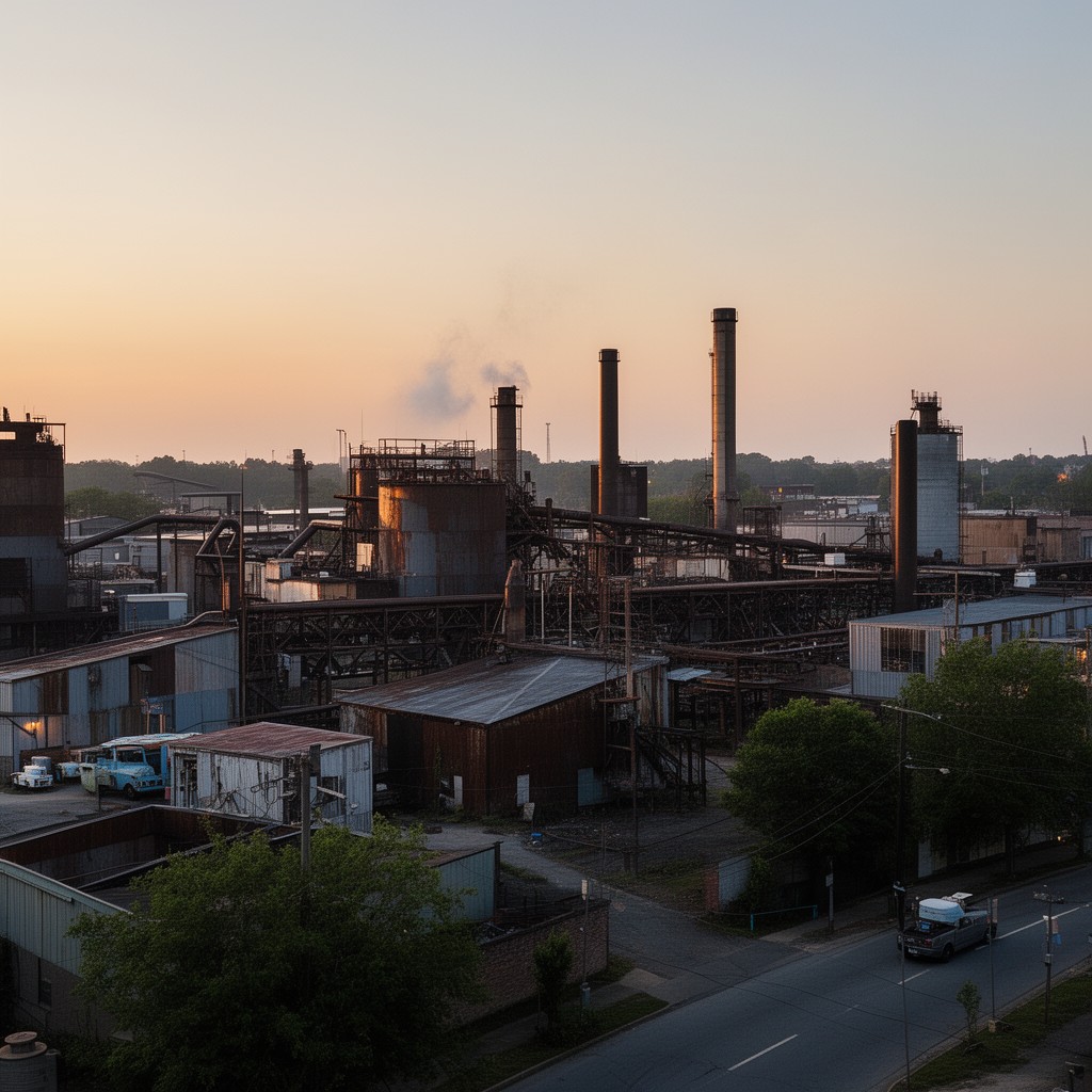 AI-generated illustration of Bessemer, Alabama