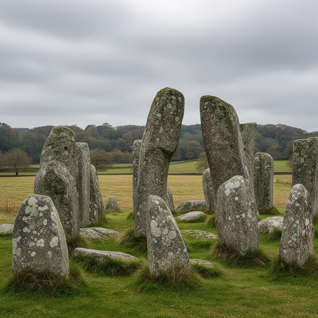 AI-generated illustration of Harold’s Stones