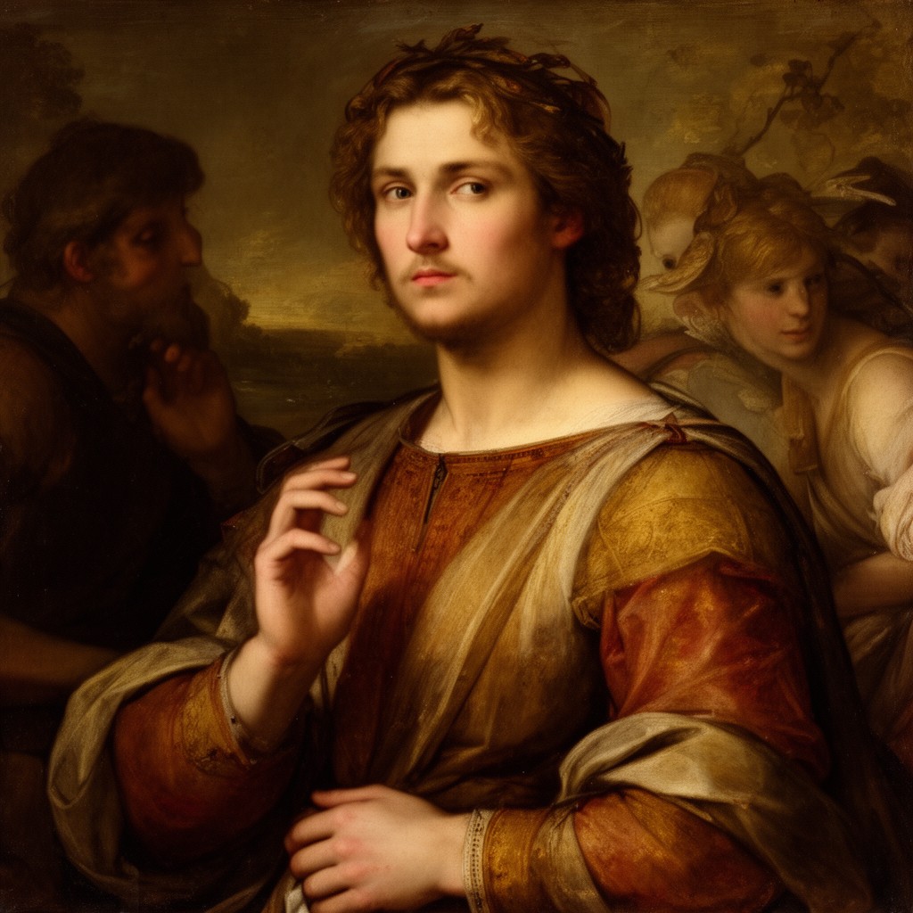 AI-generated illustration of Raphael