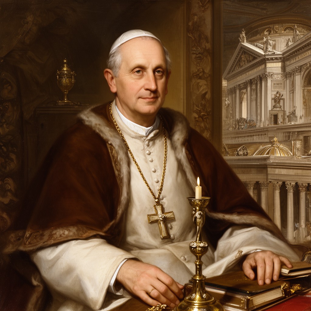 AI-generated illustration of Pope Paul V