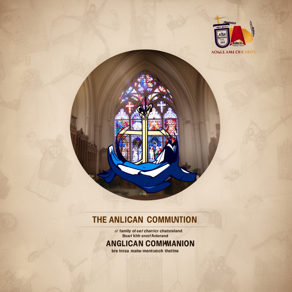 AI-generated illustration of Anglican Communion
