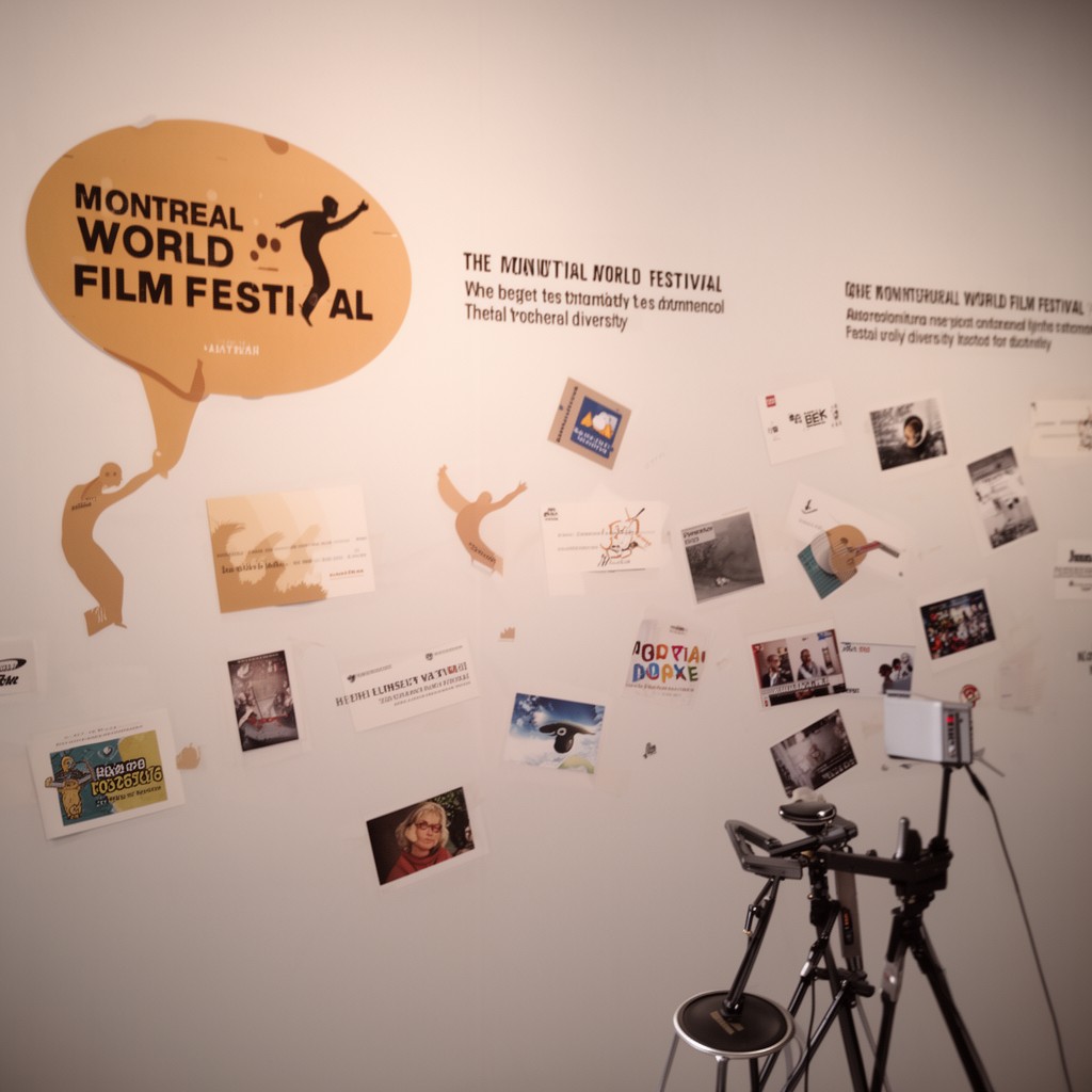 AI-generated illustration of Montreal World Film Festival