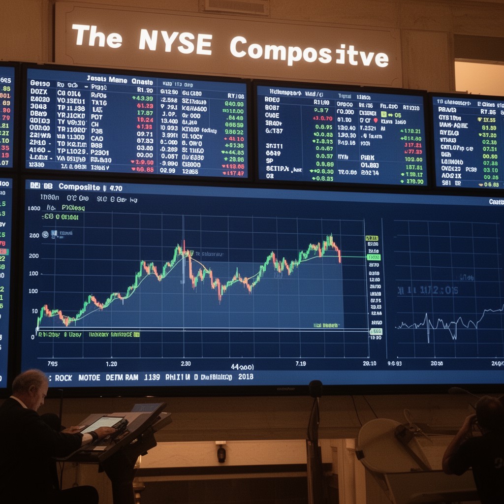 AI-generated illustration of NYSE Composite