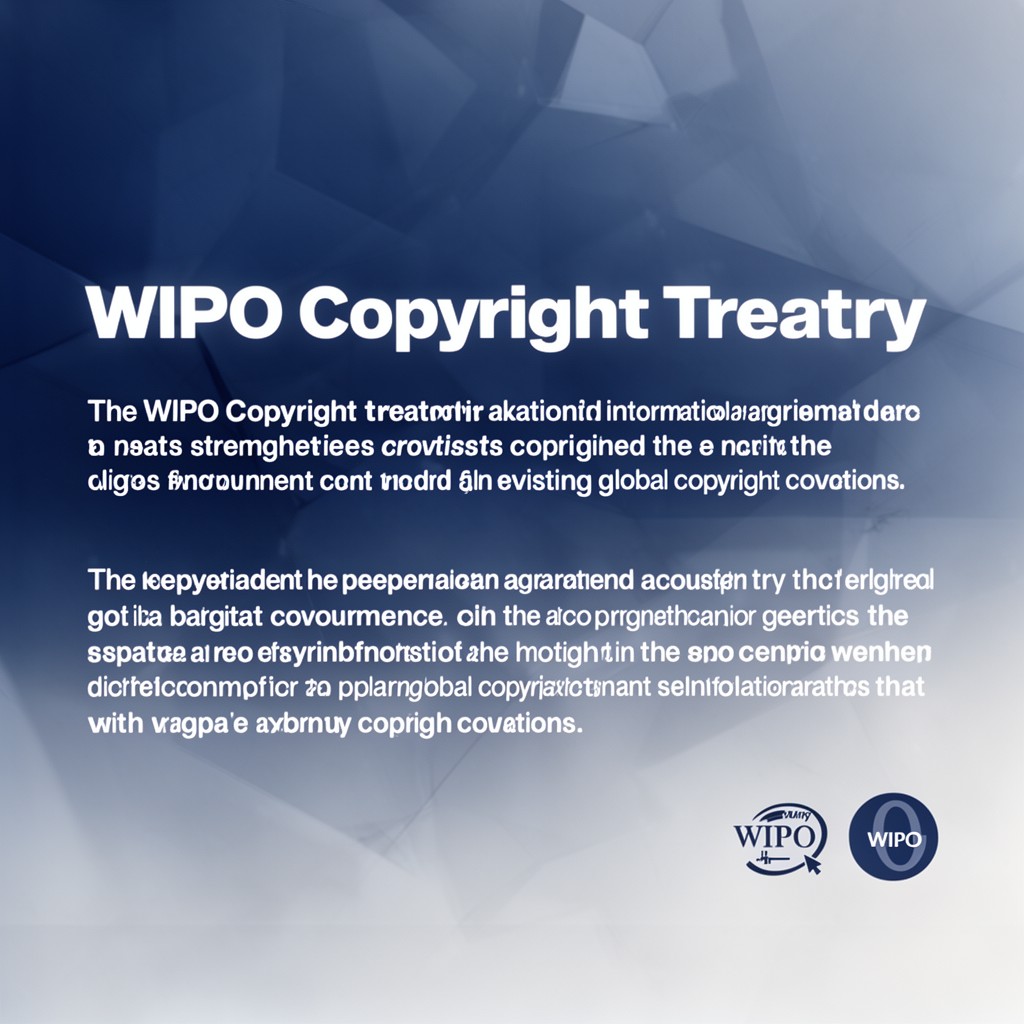 AI-generated illustration of WIPO Copyright Treaty