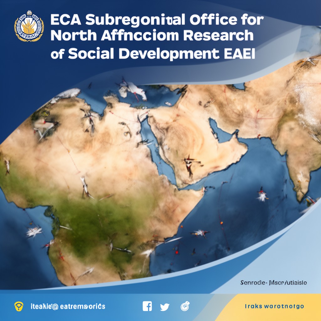 AI-generated illustration of ECA Subregional Office for North Africa