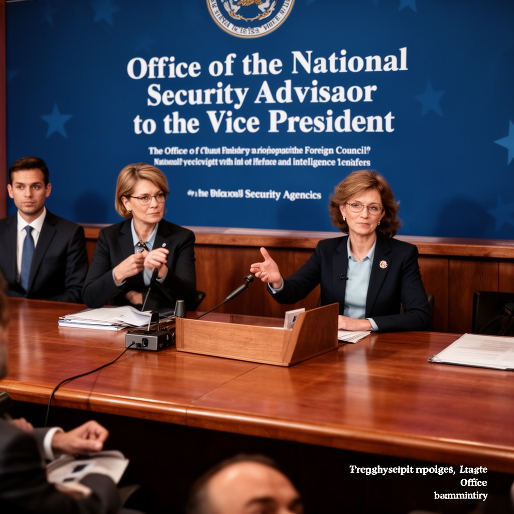 AI-generated illustration of Office of the National Security Advisor to the Vice President