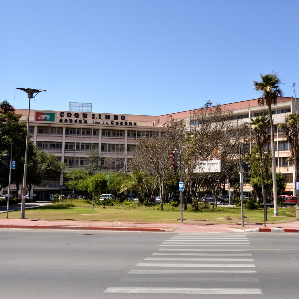 AI-generated illustration of Coquimbo campus