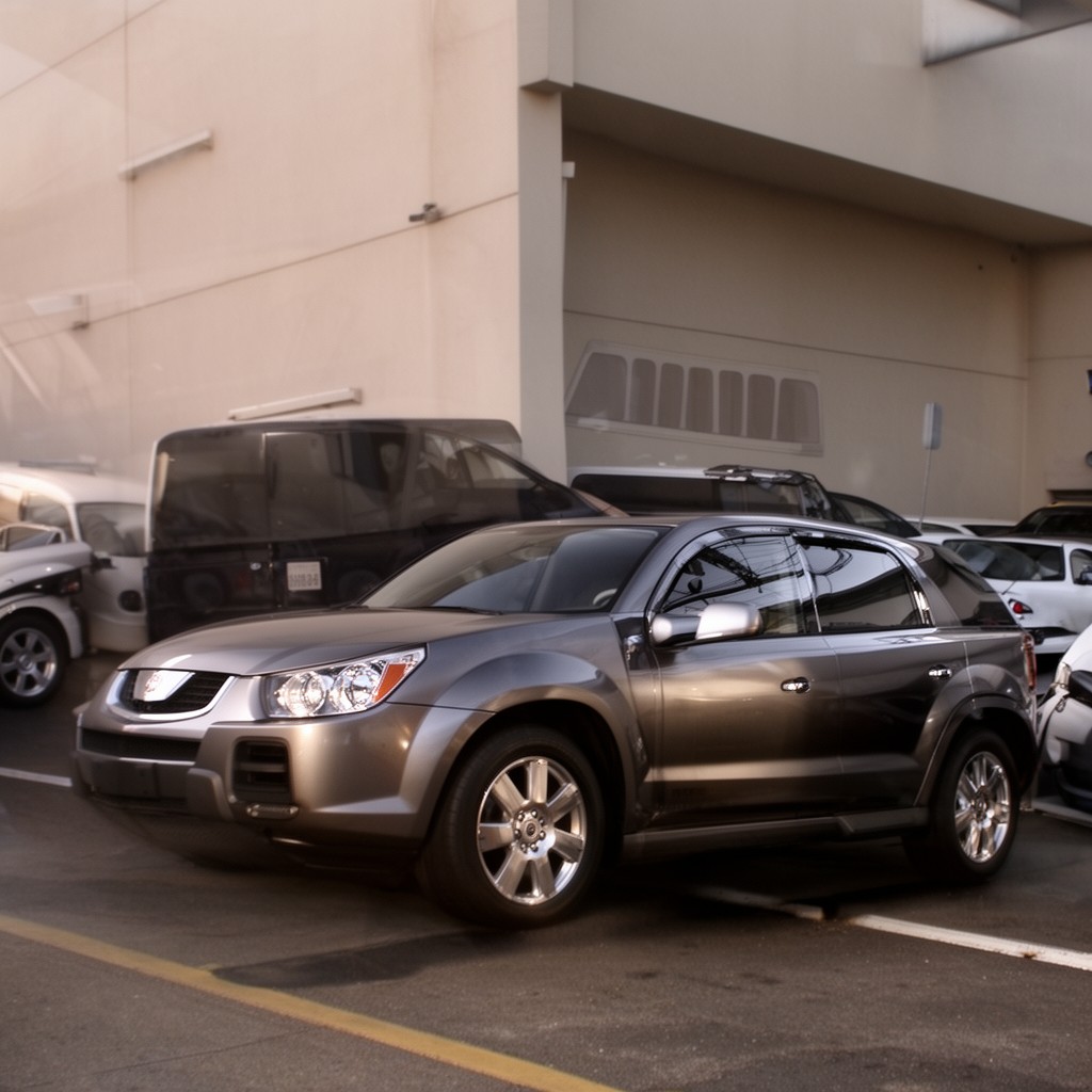 AI-generated illustration of Saturn Vue