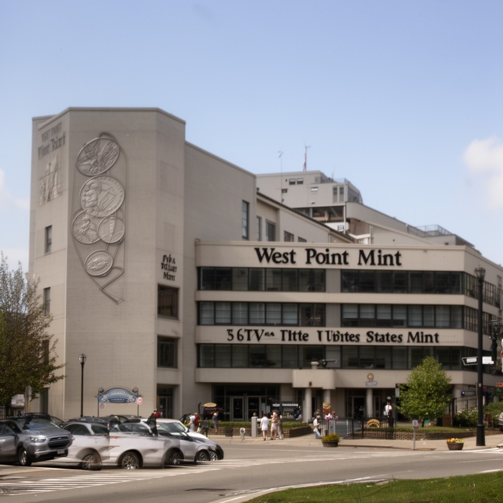 AI-generated illustration of West Point Mint