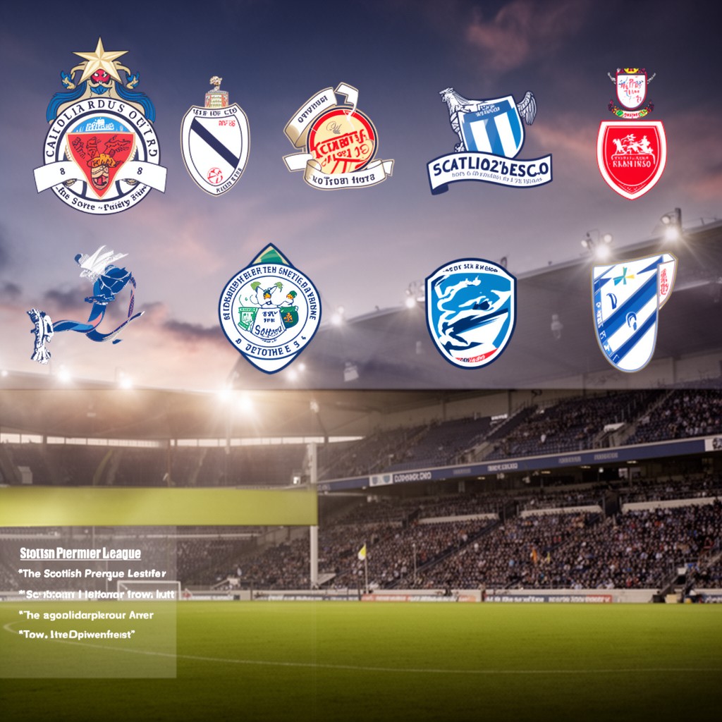 AI-generated illustration of Scottish Premier League