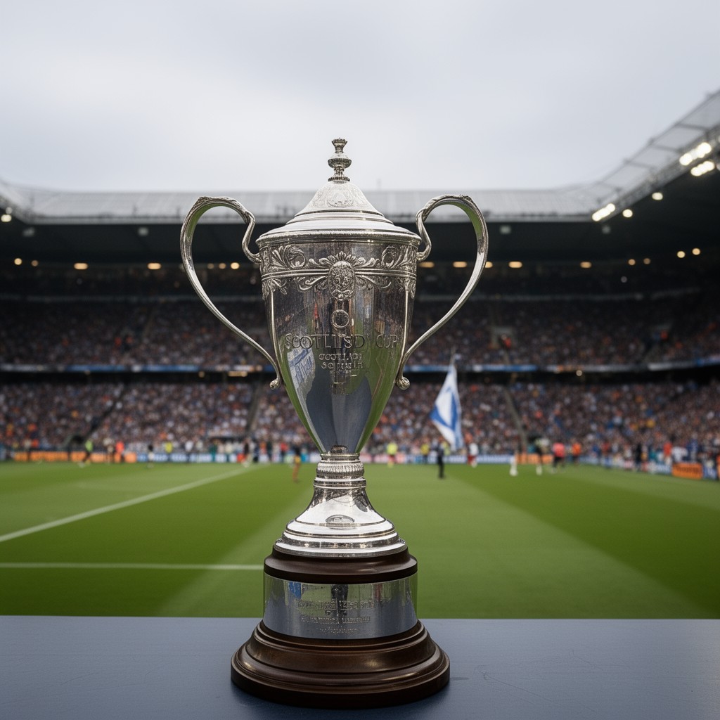 AI-generated illustration of Scottish Cup