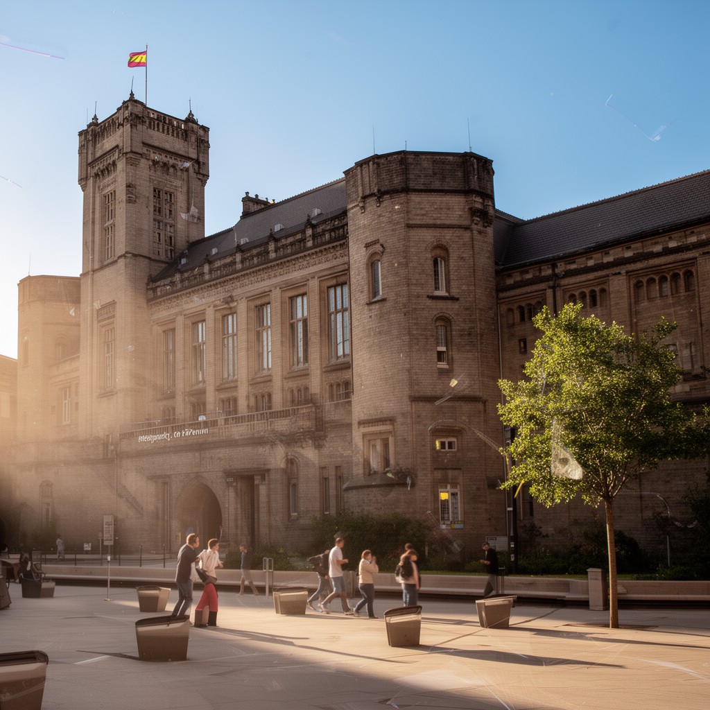 AI-generated illustration of Faculty of Science and Engineering