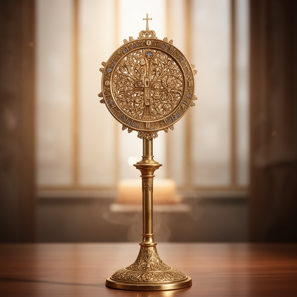 AI-generated illustration of Holy Eucharist