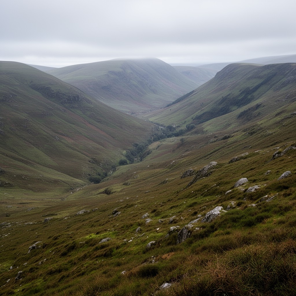 AI-generated illustration of Pennines