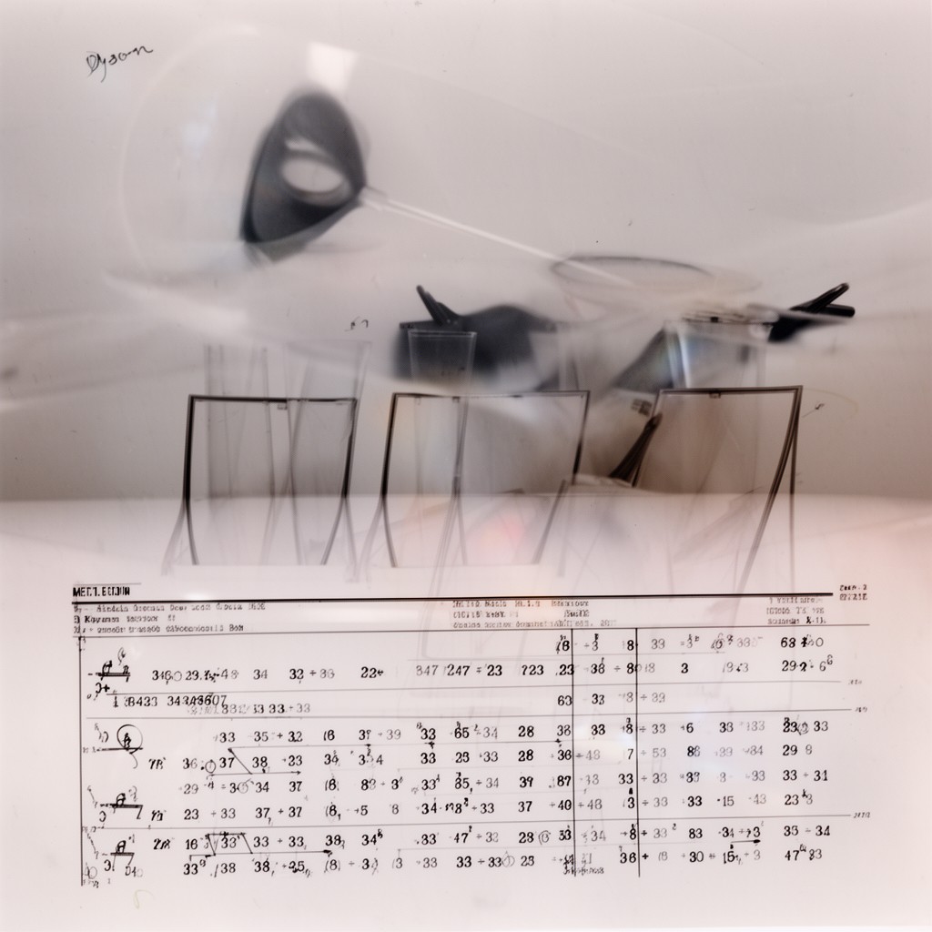 AI-generated illustration of Dyson’s transform in number theory
