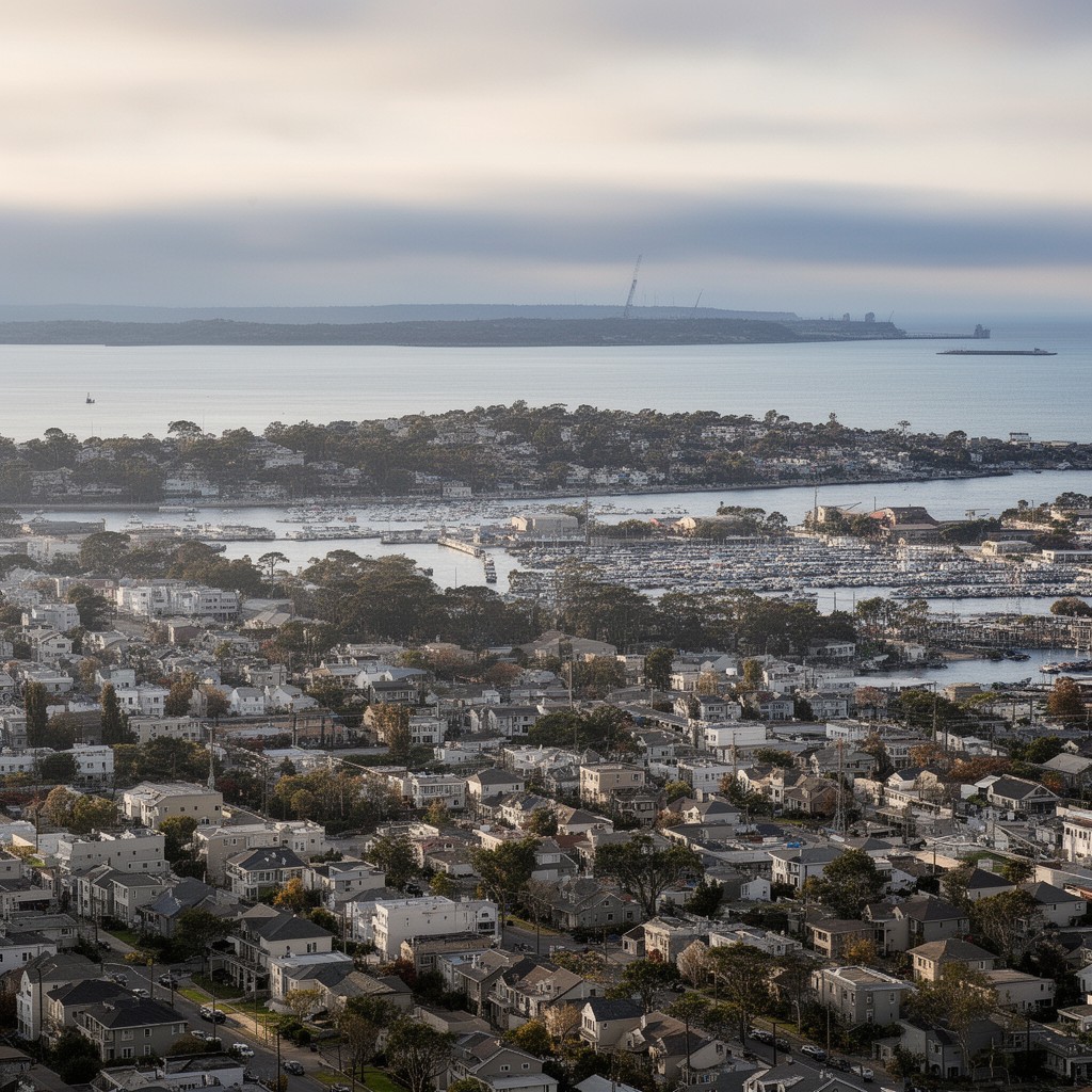 AI-generated illustration of Long Island