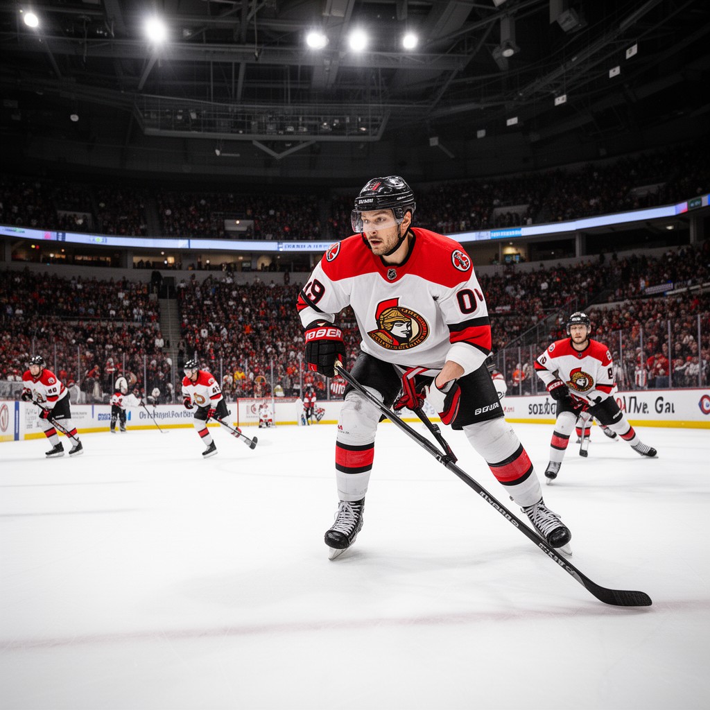 AI-generated illustration of Ottawa Senators