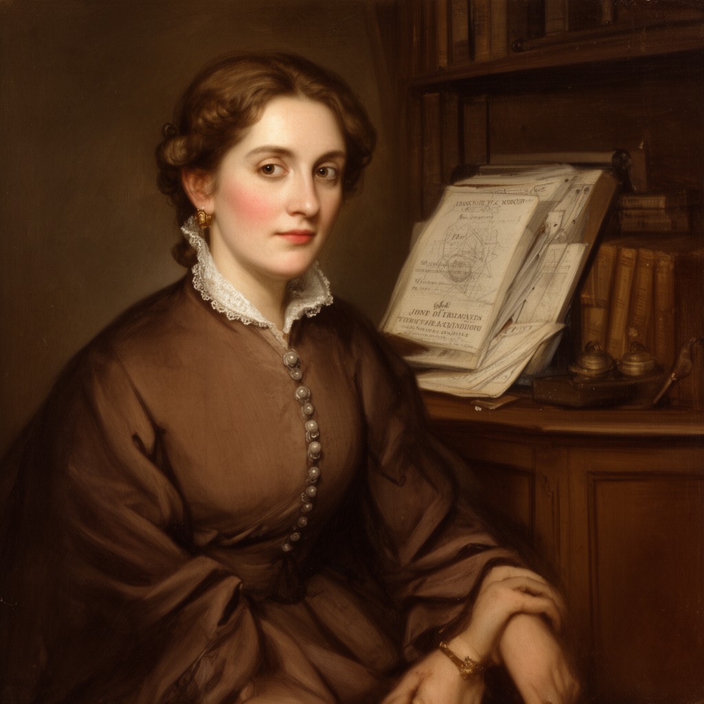 AI-generated illustration of Ann Sadler