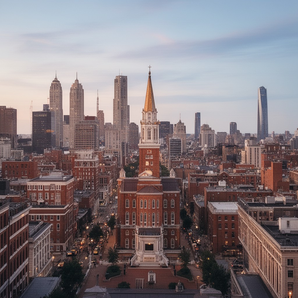 AI-generated illustration of Philadelphia
