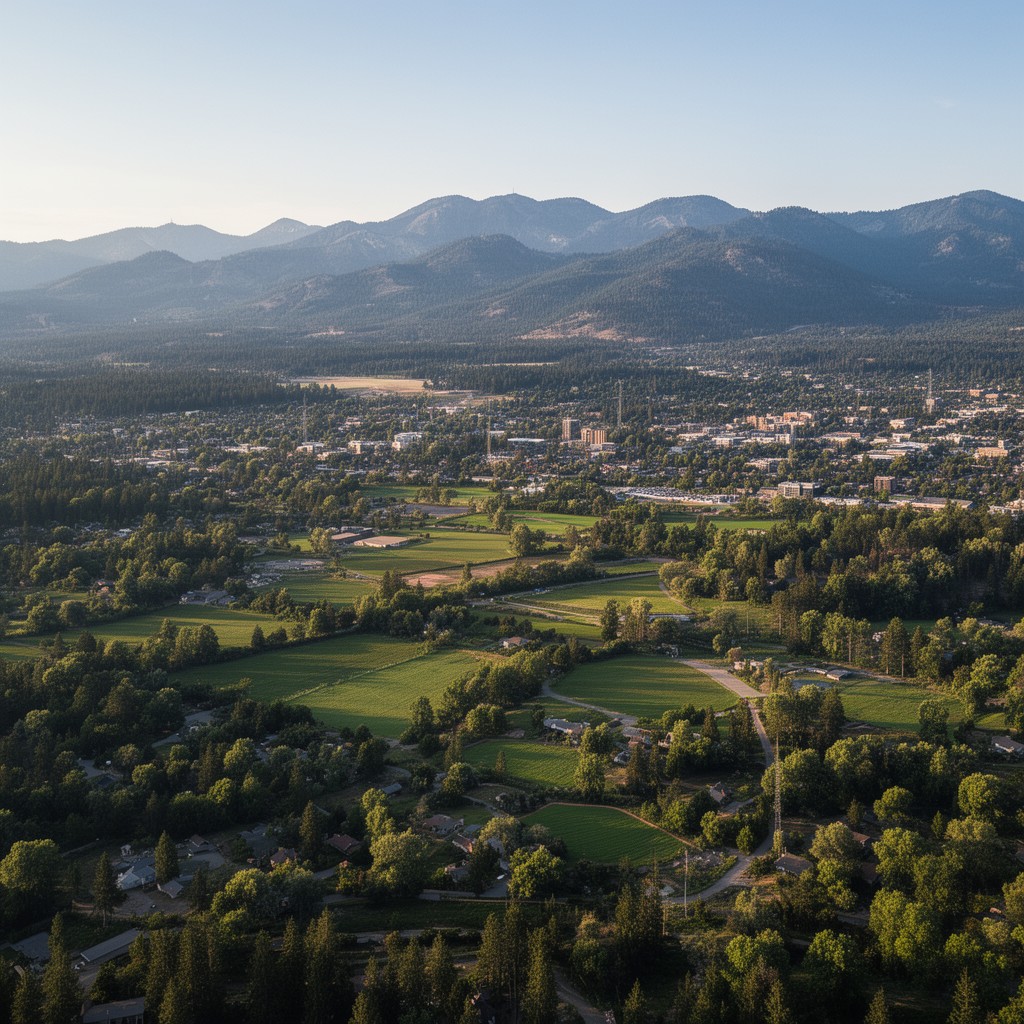 AI-generated illustration of Inland Northwest
