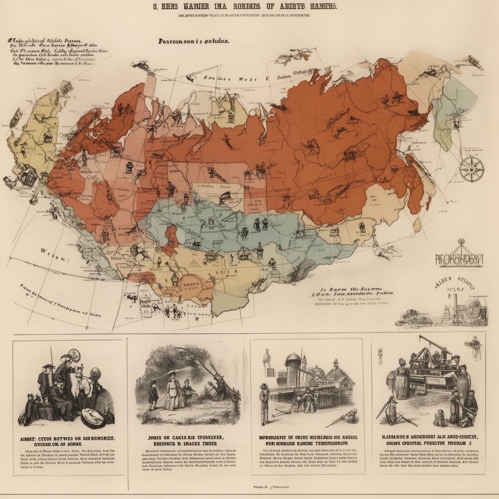 AI-generated illustration of Allied Powers of World War I