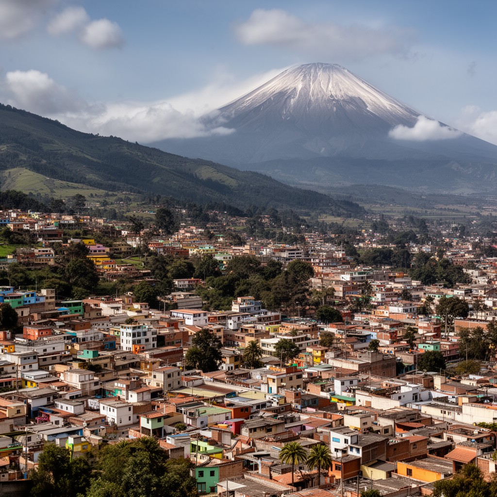 AI-generated illustration of Ciudad Serdán
