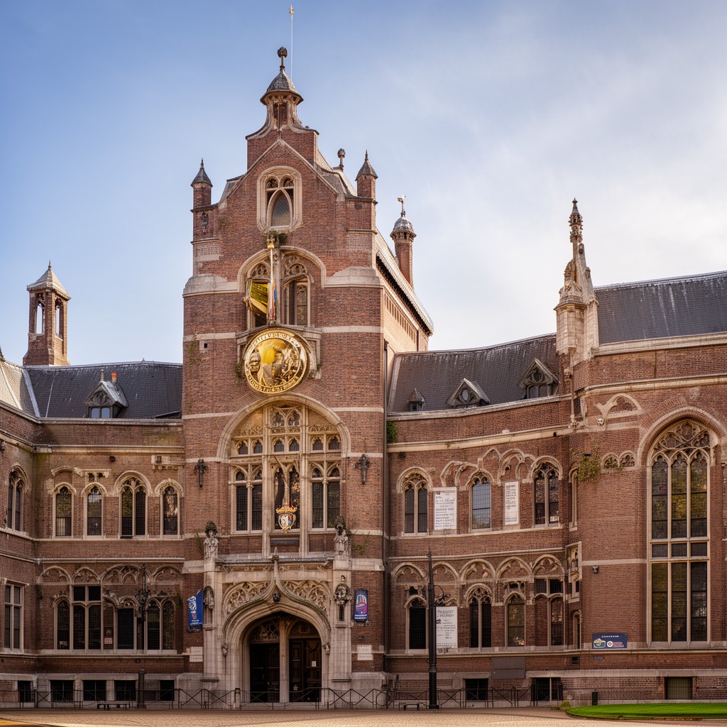 AI-generated illustration of University of Groningen
