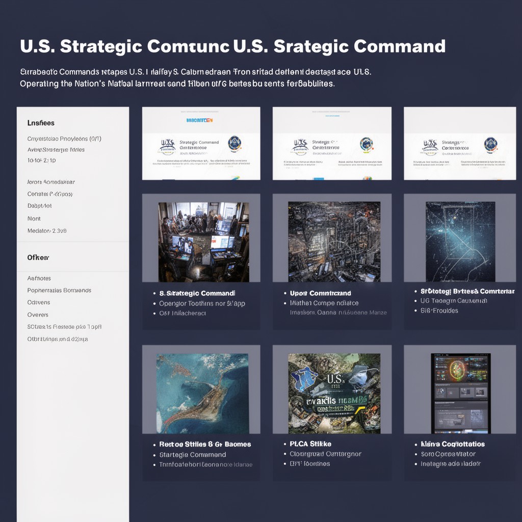 AI-generated illustration of U.S. Strategic Command