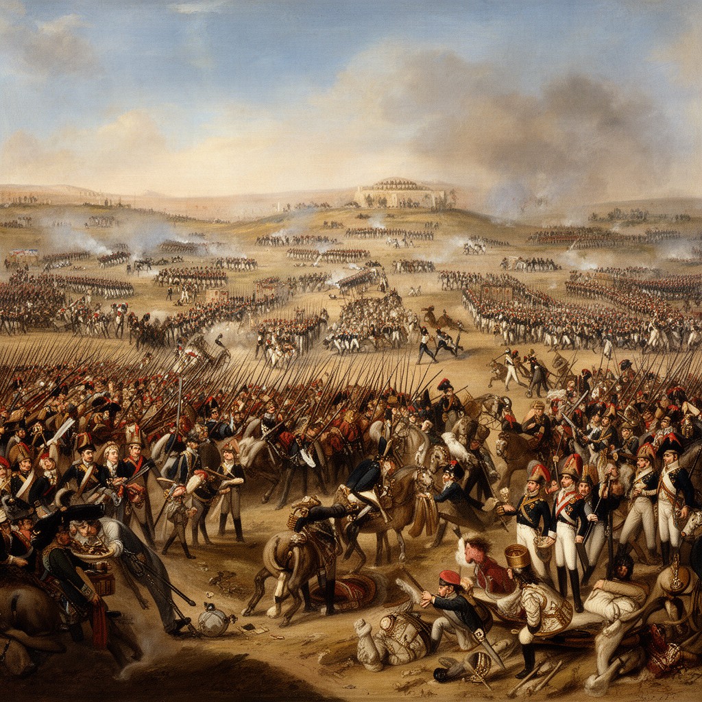 AI-generated illustration of Battle of Austerlitz