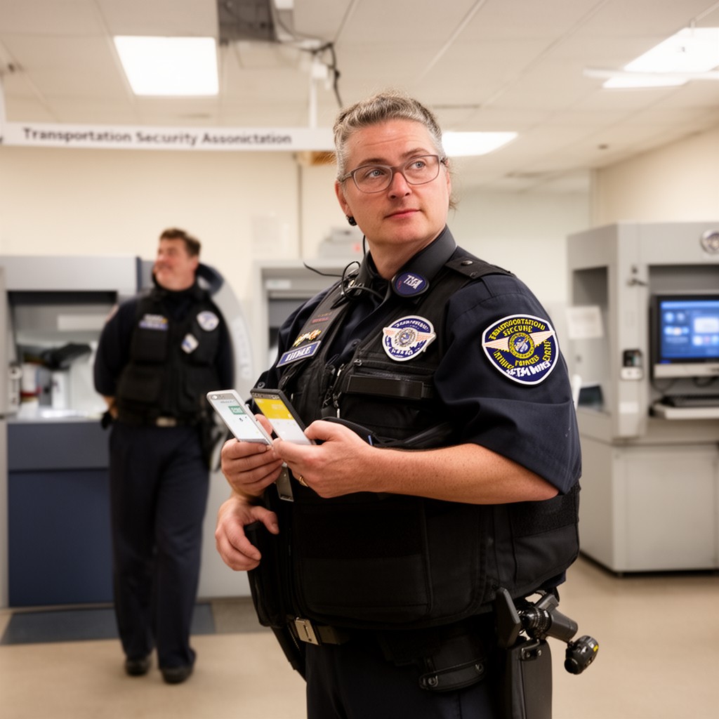 AI-generated illustration of Transportation Security Administration