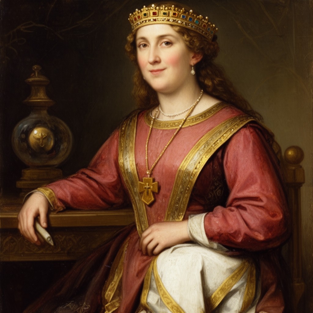 AI-generated illustration of Queen Margaret of Scotland