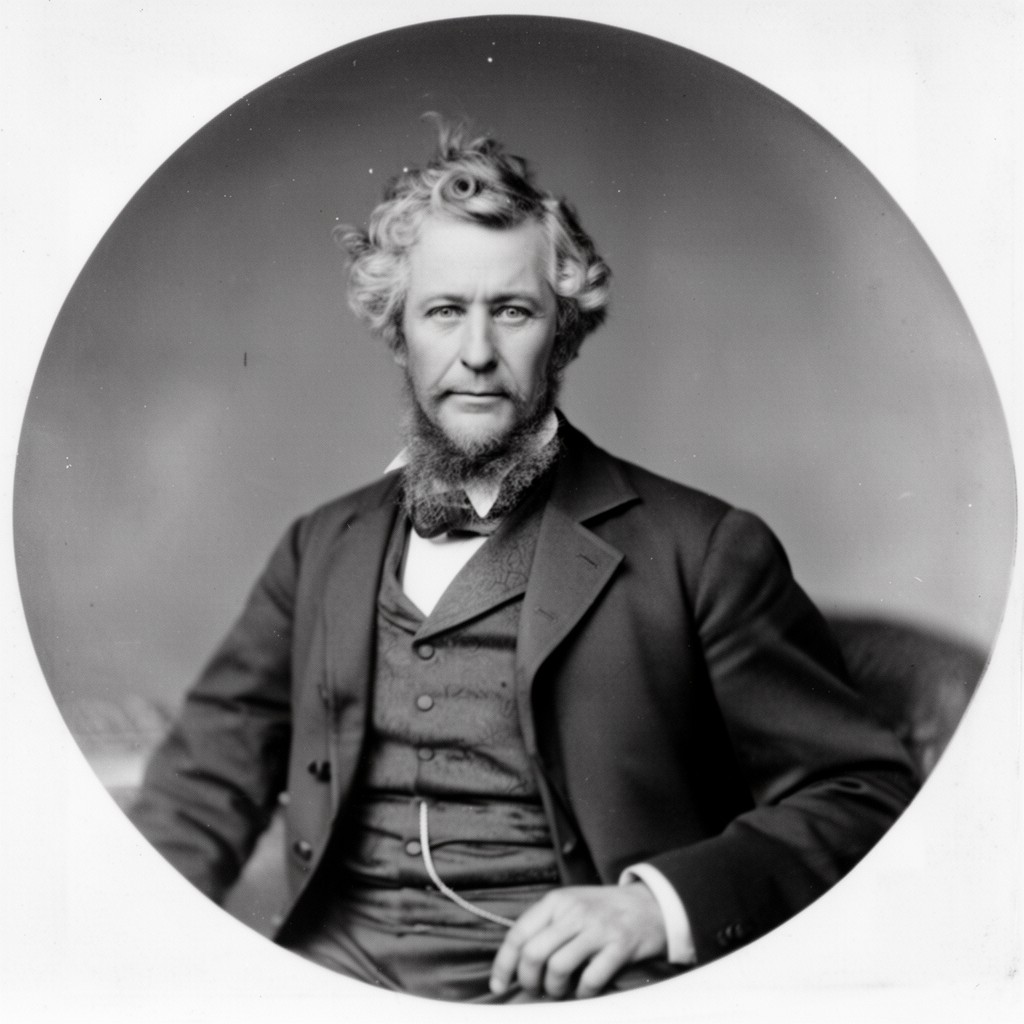AI-generated illustration of Thaddeus Stevens