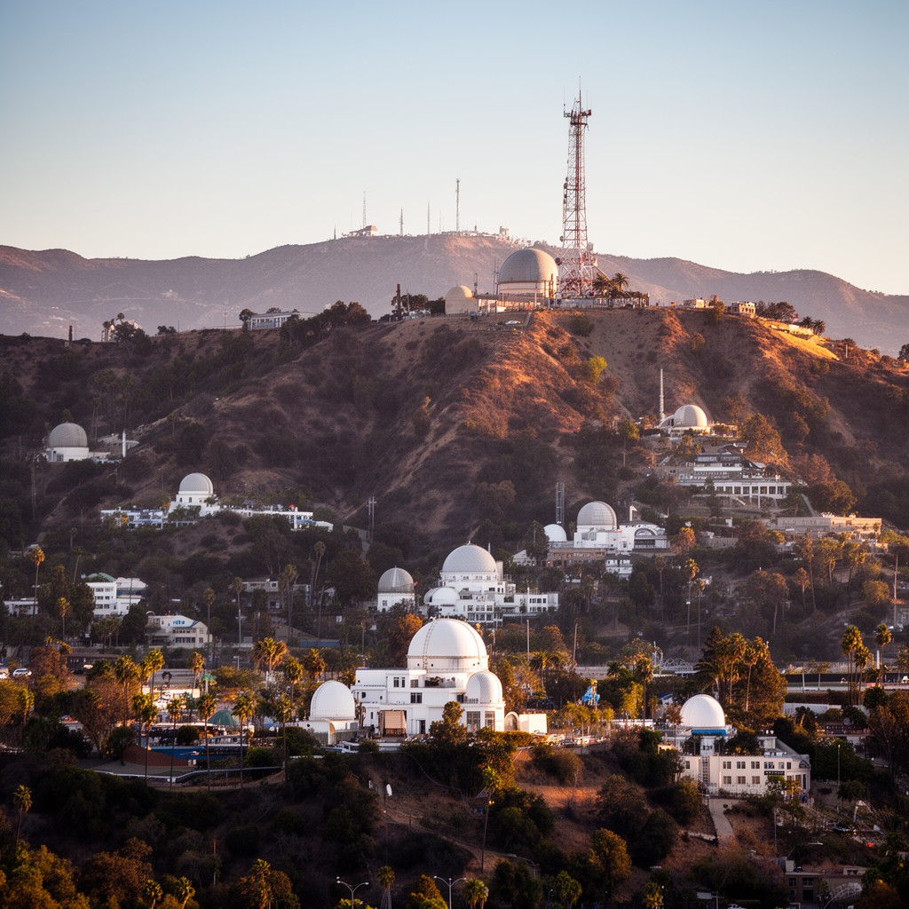 AI-generated illustration of Griffith Park
