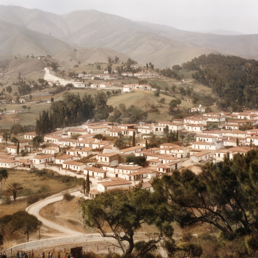 AI-generated illustration of Mexican Alta California