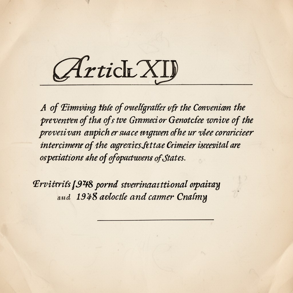 AI-generated illustration of Article XII