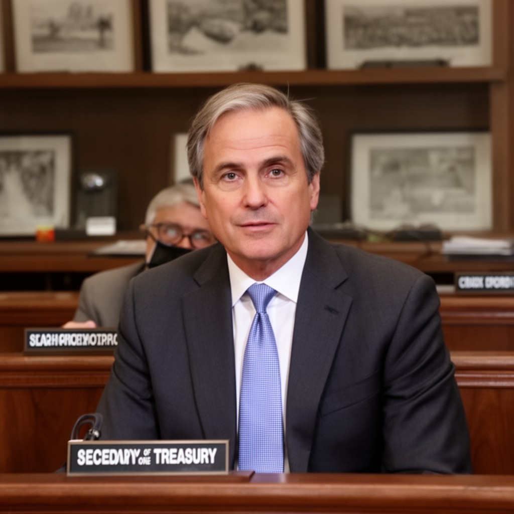AI-generated illustration of Secretary of the Treasury