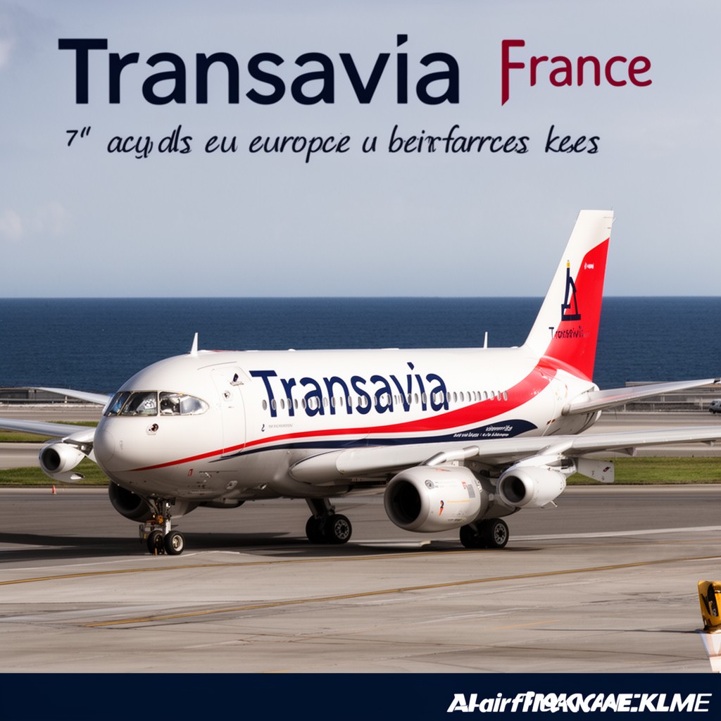 AI-generated illustration of Transavia France