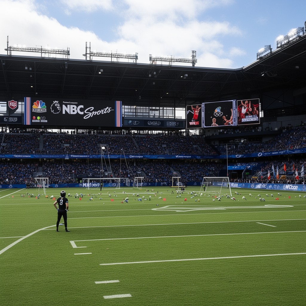 AI-generated illustration of NBC Sports
