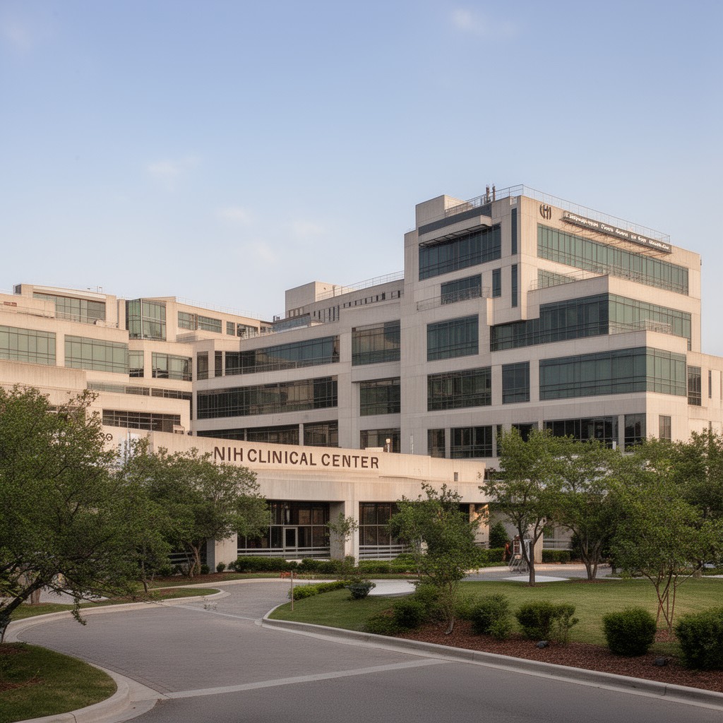AI-generated illustration of NIH Clinical Center