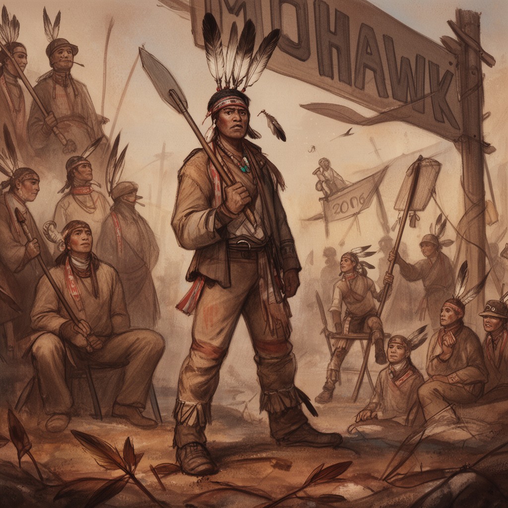 AI-generated illustration of Mohawk