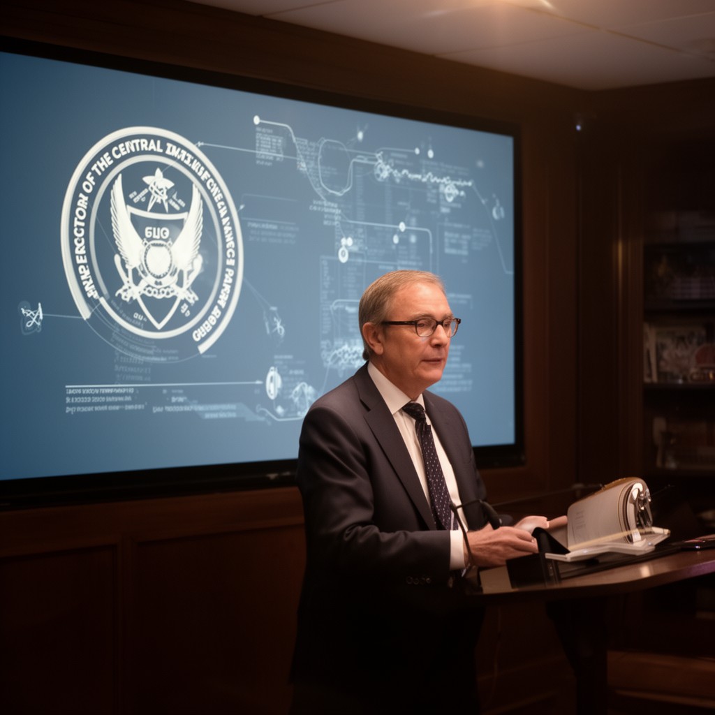 AI-generated illustration of Director of the Central Intelligence Agency