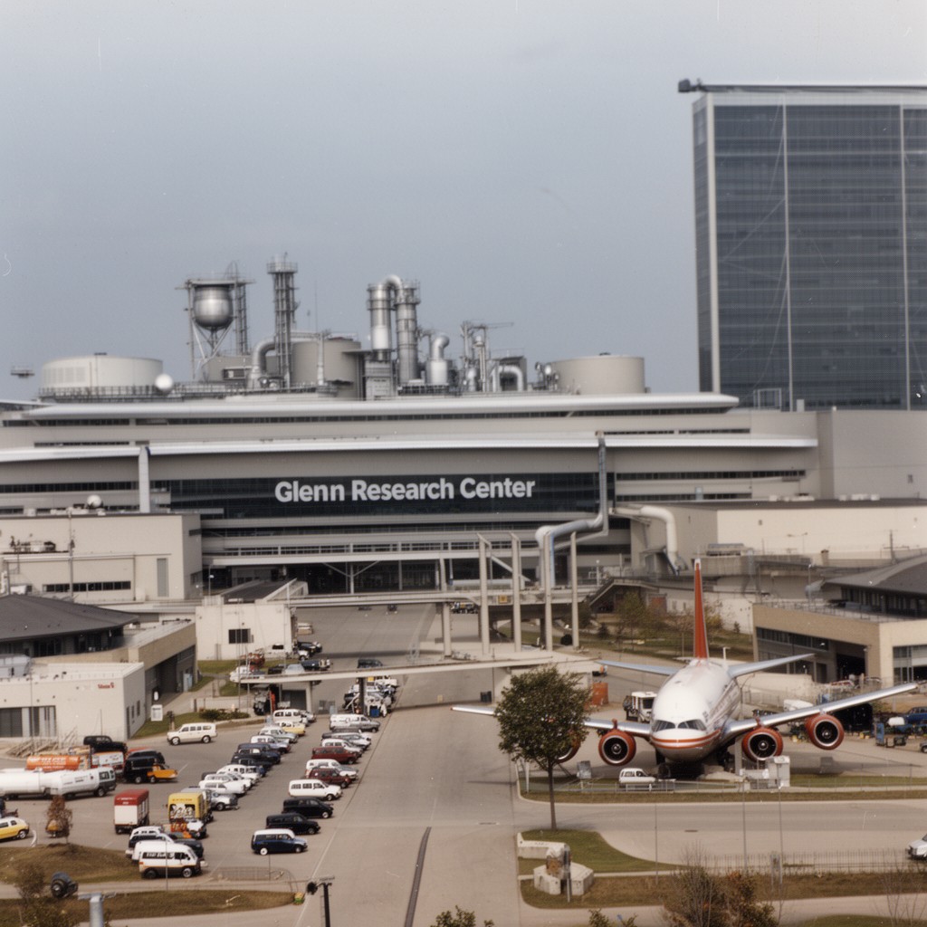 AI-generated illustration of Glenn Research Center