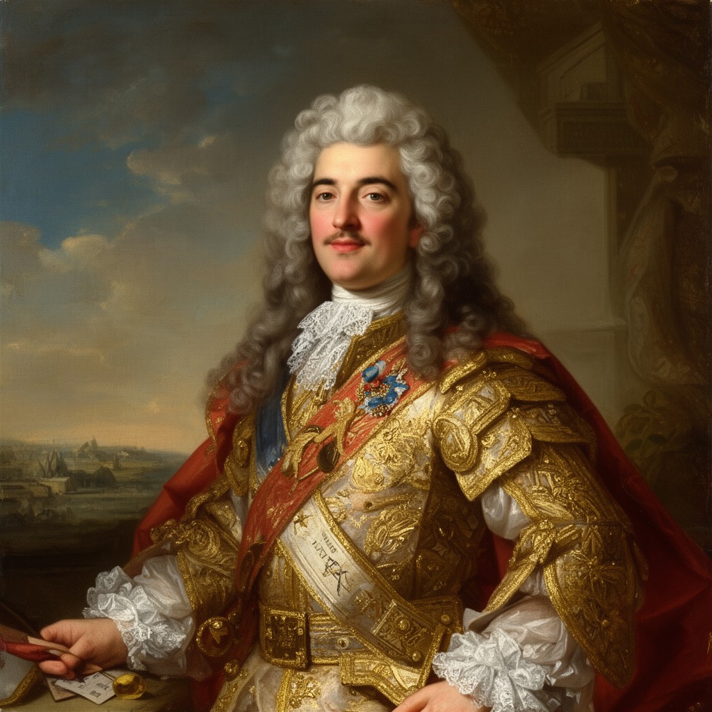 AI-generated illustration of Eugene Francis of Savoy