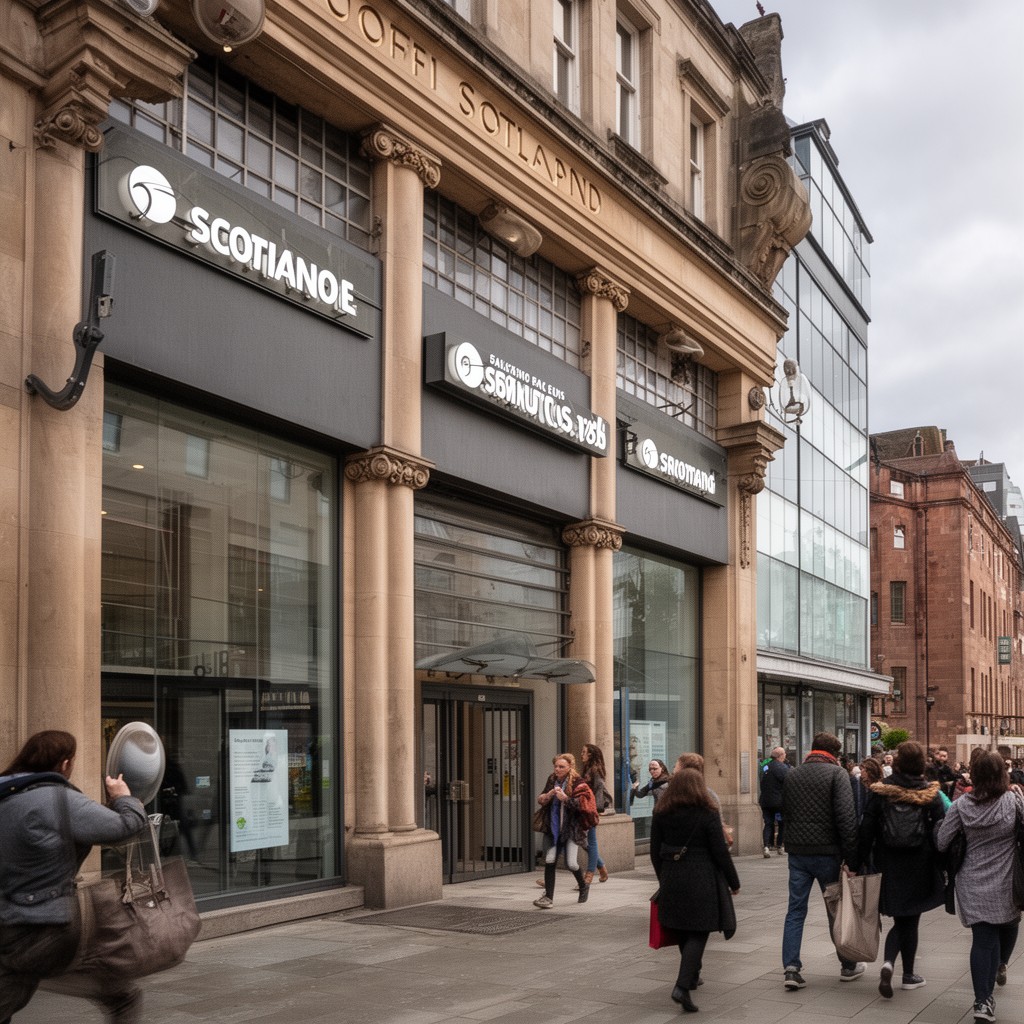 AI-generated illustration of Bank of Scotland