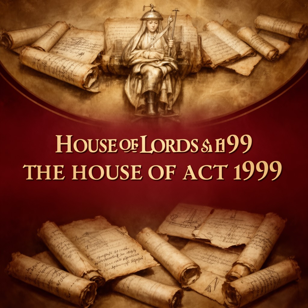 AI-generated illustration of House of Lords Act 1999