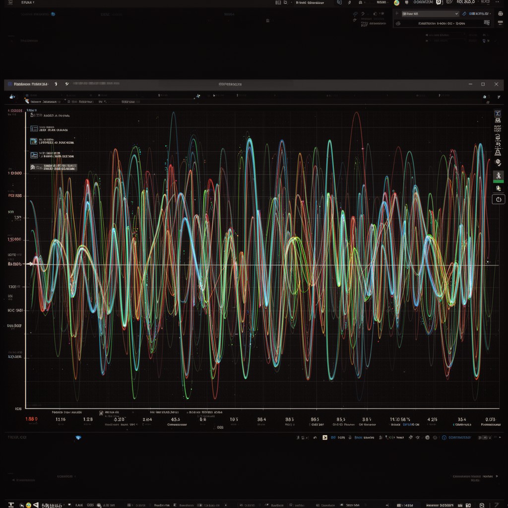 AI-generated illustration of Fourier analysis