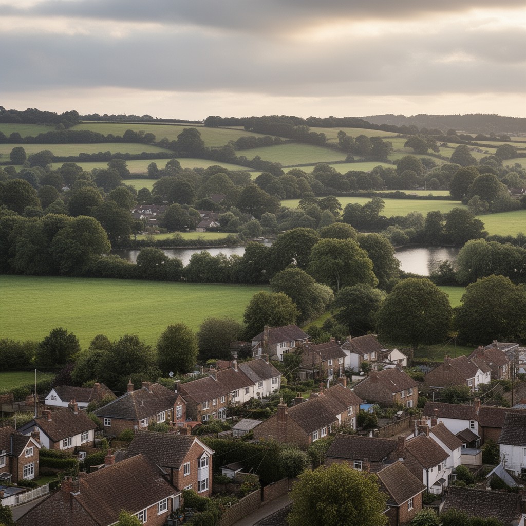 AI-generated illustration of Byfleet