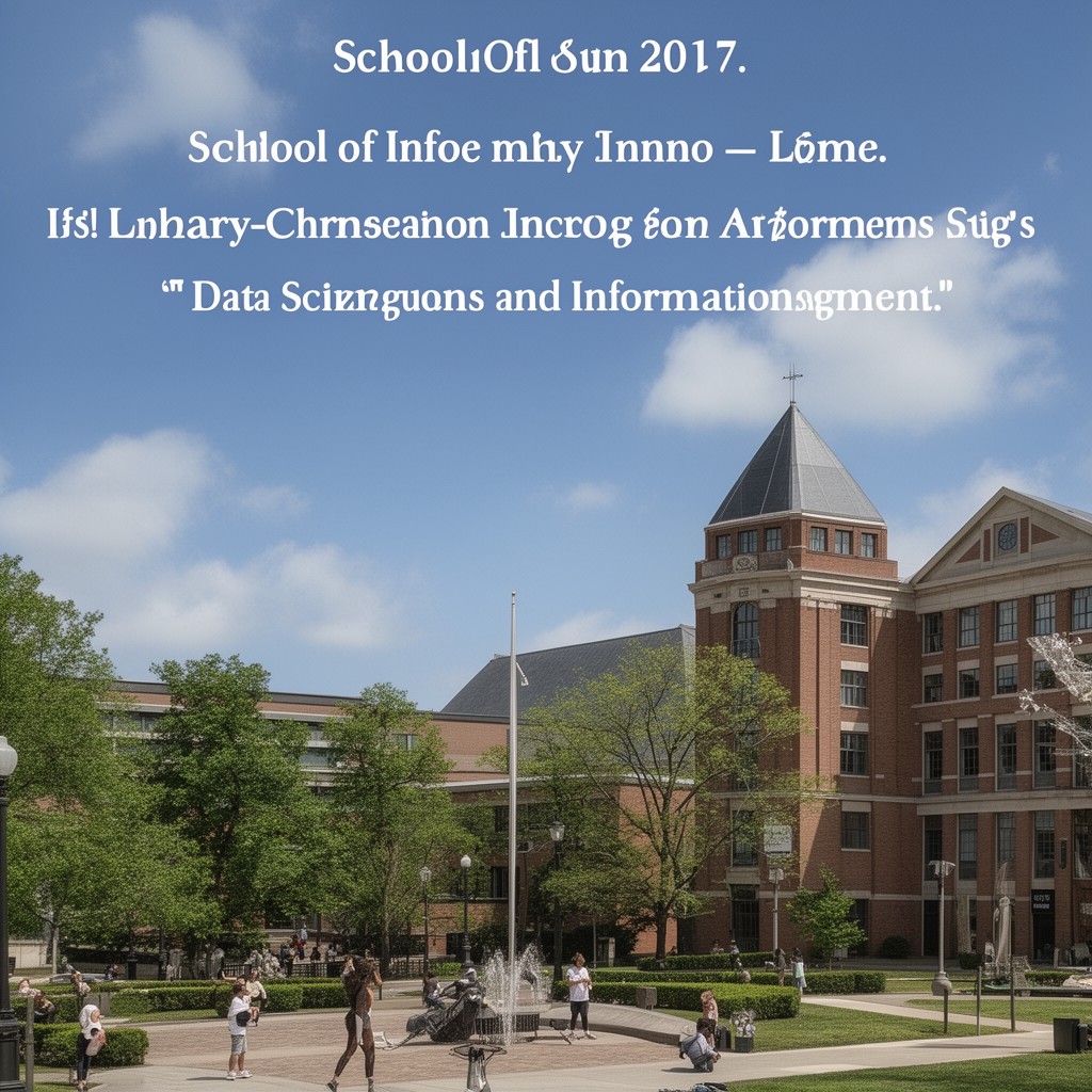 AI-generated illustration of School of Information Sciences